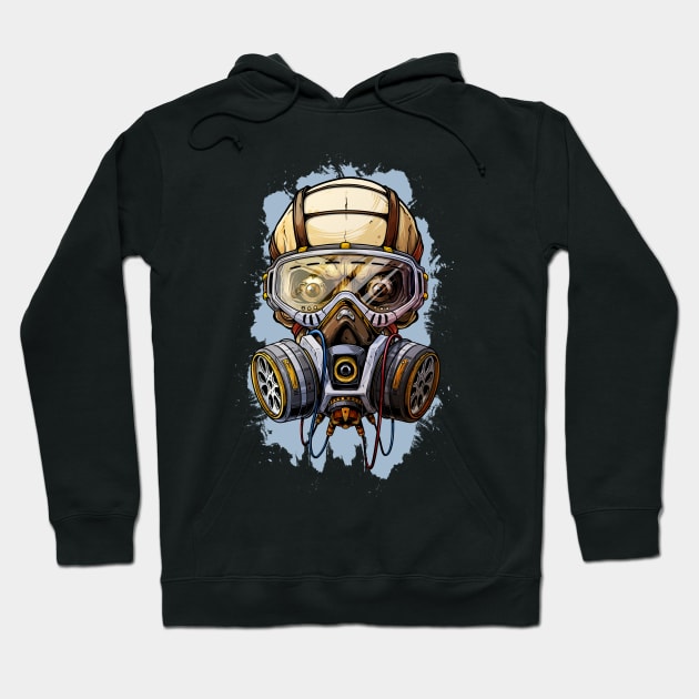 DANGER SKULL Hoodie by CHRONIN